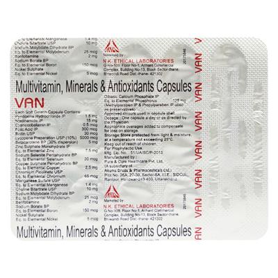 VAN Capsule 15's - Supplements-Vam