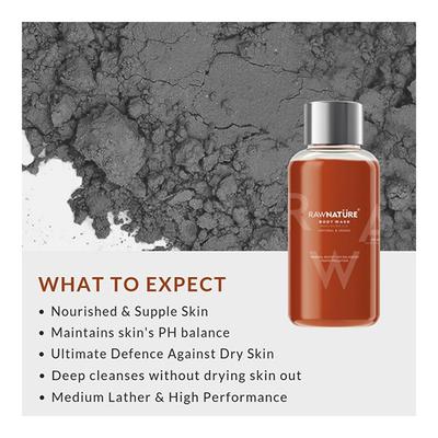 Raw Nature Body Wash - Brazillian Red Clay 60 gm - Shower Gels & Body Wash