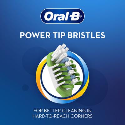 Oral-B CrissCross Bacteria Blast Toothbrush - Soft (Pack Of 3) 3's - Toothbrushes