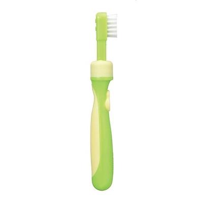 Pigeon Baby Training Toothbrush L-3 - Lime Green - Baby Oral Care