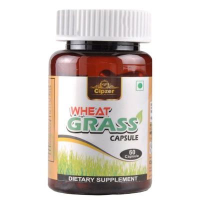 Cipzer Wheat Grass Capsule 60's - Pure Herbs
