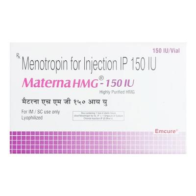 Materna Hmg 150IU Injection 1's - Hormonal Therapy-Tro