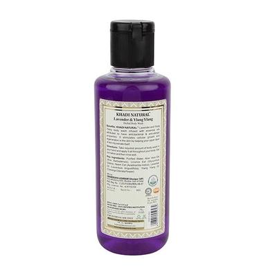 Khadi Natural Herbal Body Wash - Lavender & Ylang Ylang 210 ml - Shower Gels & Body Wash
