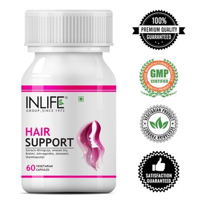 INLIFE Hair Support Supplement Capsules 60's - Hair & Skin