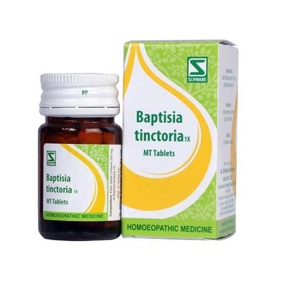 Dr. Willmar Schwabe Baptisia Tinctoria 1X Tablet 20 gm - Bio-Chemic