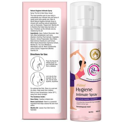 Mom & World Natural Intimate Foaming Hygiene Wash 100 ml - Intimate Care