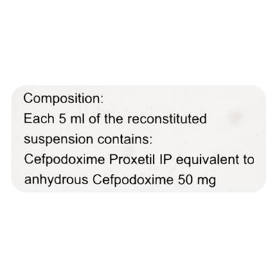 SPECTRATIL 50mg Oral Suspension 30ml - Bacterial Infections-Cep