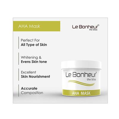 Le Bonheur AHA Mask 400 gm - Masks & Peels