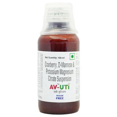 AV Uti Sugar Free Suspension 100ml - Supplements-Sup