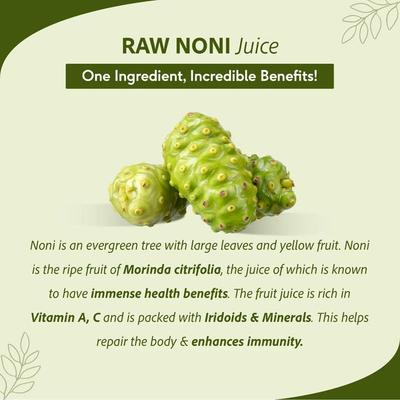Sri Sri Tattva Raw Noni Juice 1000 ml - Ayurvedic Juices
