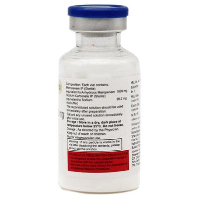 PACEMERO 1gm Injection 1's - Bacterial Infections-Pen