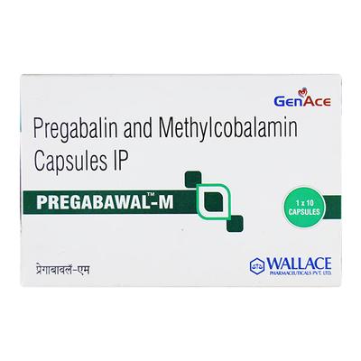 PREGABAWAL M Capsule 10's - Neuropathic Pain-Dru