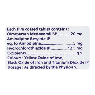 OLMETROL AH 20mg Tablet 10's - Hypertension-Ana