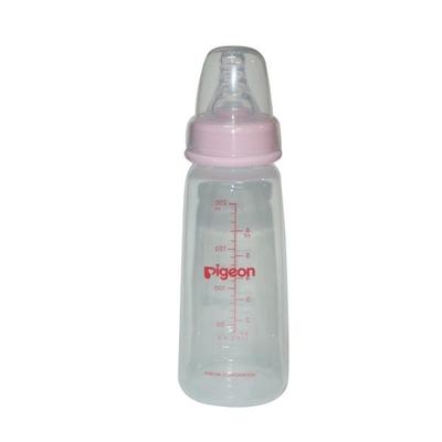 Pigeon Peristaltic Nursing Bottle Kpp Nipple (M) - Pink 200 ml - Feeding & Nursing