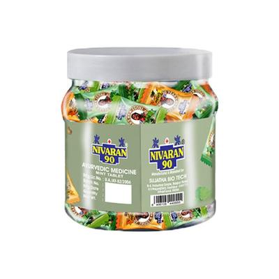 Nivaran 90 Cough Cure Lozenges Jar (Pack of 2 X 100) 1's - Speciality Medicines