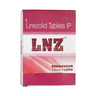 LNZ 600mg Tablet 4'S - Bacterial Infections-OAB