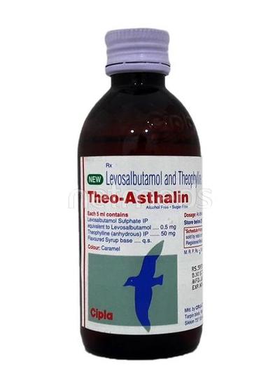 Theo Asthalin Syrup 100ml - Asthma/COPD-Ast
