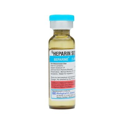 Beparine 5000IU Injection 5ml - Blood Clot-Ant