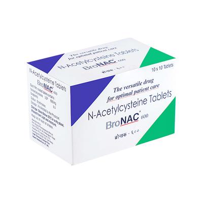 Bronac 600mg Tablet 10'S - Cough And Cold-Cou