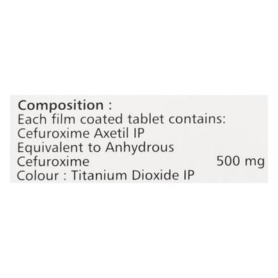 BINEX 500 Tablet 10's - Bacterial Infections-Cep