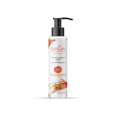 Kozicare Papaya Lightening Body Lotion with Real Papaya 200 ml - Lotions & Creams