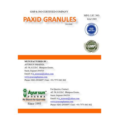 Ayursun Paxid Granules 200 gm - Digestive Care