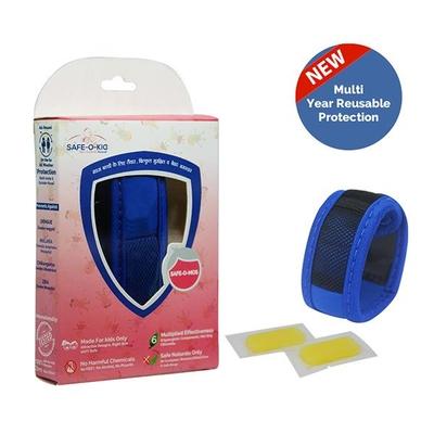 Baby Safety Inc Blue Mosquito Repellent Band (2 Refills + 6 Patches) - Mosquito Repellent