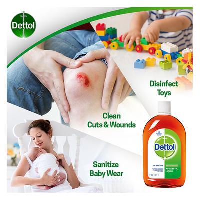 Dettol Antiseptic Liquid 210 ml - Wound/Burns