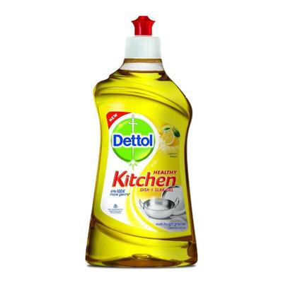 Dettol Healthy Kitchen Dish & Slab Gel - Fresh Lime 200 ml - Others