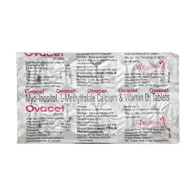 Ovacet Tablet 10'S - Supplements-Vam