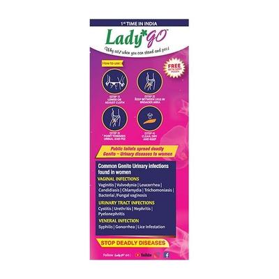 LadyGo Female Urinal Device-Lavender 1's - Intimate Care