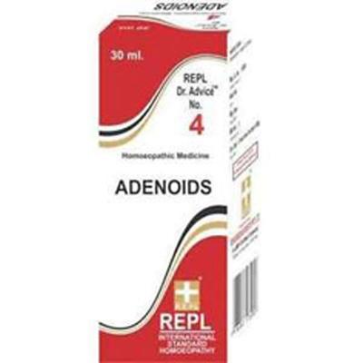 Repl Dr. Advice No.4 Adenoids Drops 30 ml - Homeopathic Drops