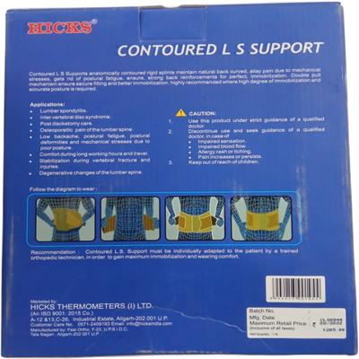 Hicks Contoured LS Support Belt (M) (CLS-02) 1's - Back/Abdomen Supports