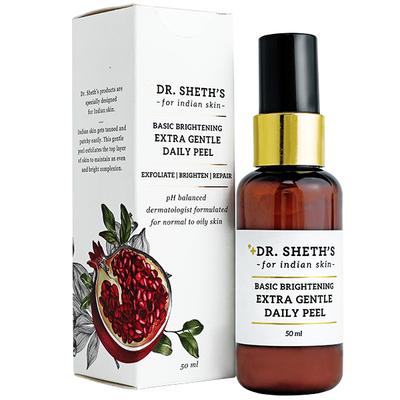 Dr. Sheth's Basic Brightening Extra Gentle Daily Peel Face Cleanser 50 ml - Masks & Peels