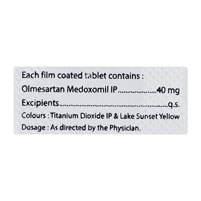 OLMEPRAX 40 Tablet 10's - Hypertension-Ang
