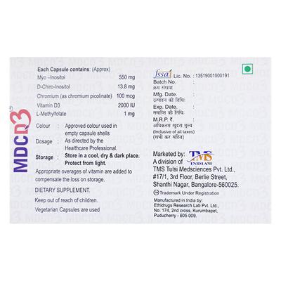 MDCD3 Capsule 10's - Supplements-Vam