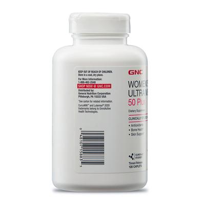 GNC Women's Ultra Mega 50 Plus Timed Release Caplet 120's - Sexual Care