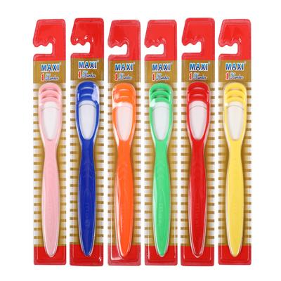 MAXI 1 Number Tongue Cleaner 6's - Floss & Tongue Cleaners