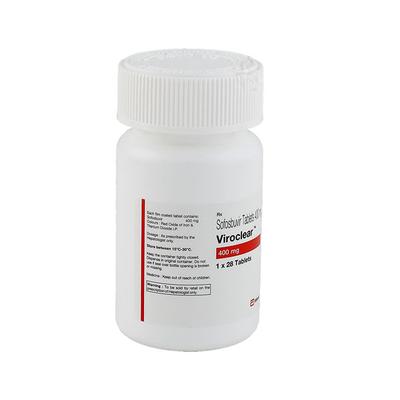 Viroclear 400mg Tablet 28'S - Viral infections-Ant