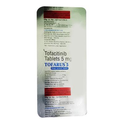 TOFARUS 5 Tablet 10's - Arthritis-Dis