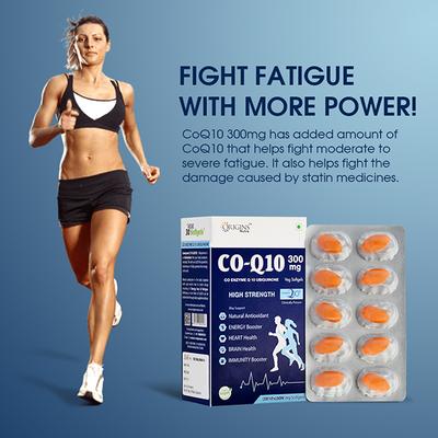 Origins Nutra CoQ-10 300 mg Veg Softgel Capsule (Pack of 3 x 10's) 1's - Co-Q