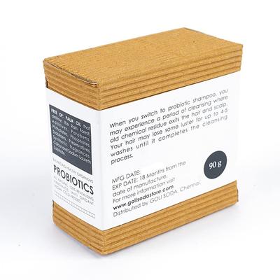 Goli Soda All Natural Probiotic Shampoo Bar for Dry Hair 90 gm - Dry Shampoos & Conditioners