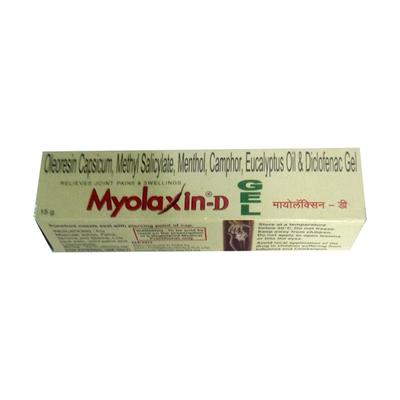 Myolaxin D Gel 15gm - Pain relief-Nsa