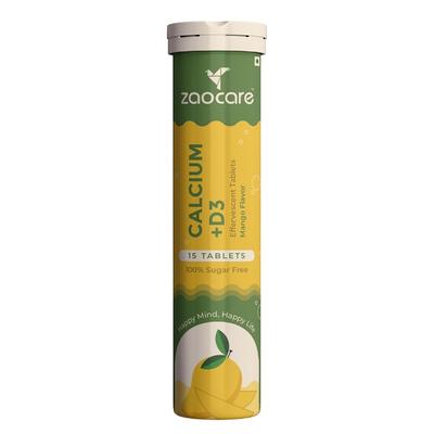 Zaocare Calcium & Vitamin D3 Tablets 15's - General Health