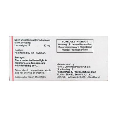 Voltrigin 50mg Tablet 10'S - Epilepsy/Convulsion-Ant