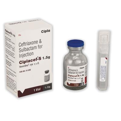 Ciplacef S 1000/500mg Injection 1'S - Bacterial Infections-Cep