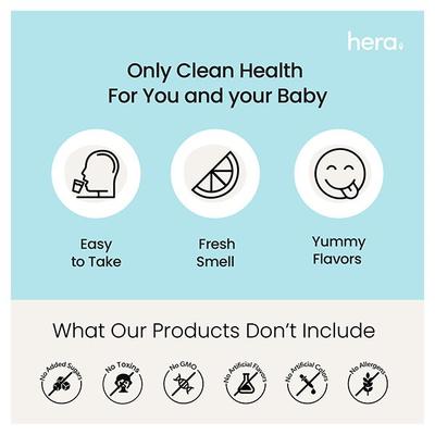 Hera Prego Protein Powder - Yummy Kesar Badam 480 gm - Protein Drink