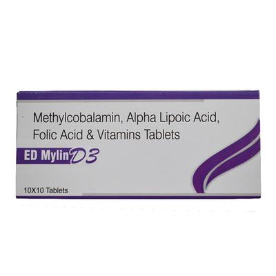 ED MYLIN D3 Tablet 10's - Supplements-Sup