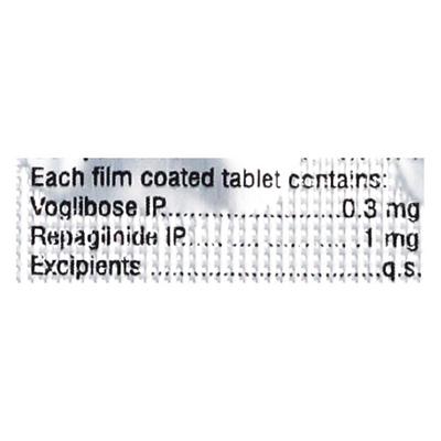 VOGLIZAR R 0.3/1 Tablet 10's - Diabetes-Ant