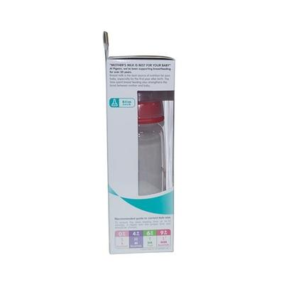 Pigeon Peristaltic Nursing Bottle Kpp Nipple (M) - Red 200 ml - Feeding & Nursing